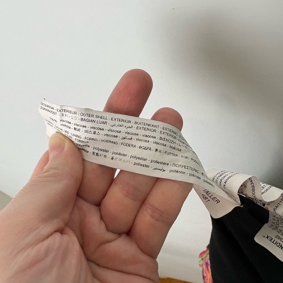 Zara SS2022 Floral Mini V-Neck Wrap Dress - Picture 8 of 8